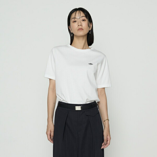 スーピマコットンポンチ ワッペンTシャツ／コムサ（COMME CA）