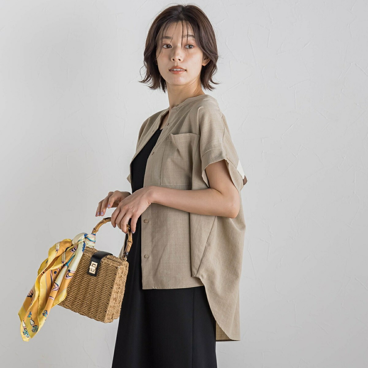 Droite lautreamont / ドロワットロートレアモン 【WEB限定】フラワープリントブラウス≪手洗い可能≫ ドロワット ロートレアモン Droite lautreamont 【WEB限定