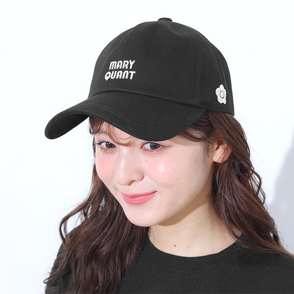 MARY QUANT NEW ERA BIGデイジー キャップ ブラック MARY QUANT ONLINE SHOP｜マリークヮントオンラインショップ