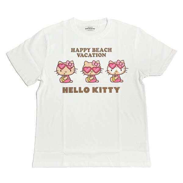 楽天市場】サンリオ ハローキティ 日焼け キティ 半袖Tシャツ(M