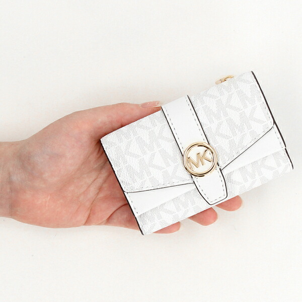 GREENWICH SM FLAP KEY CASE ウォレット／マイケル・コース（Michael Kors）