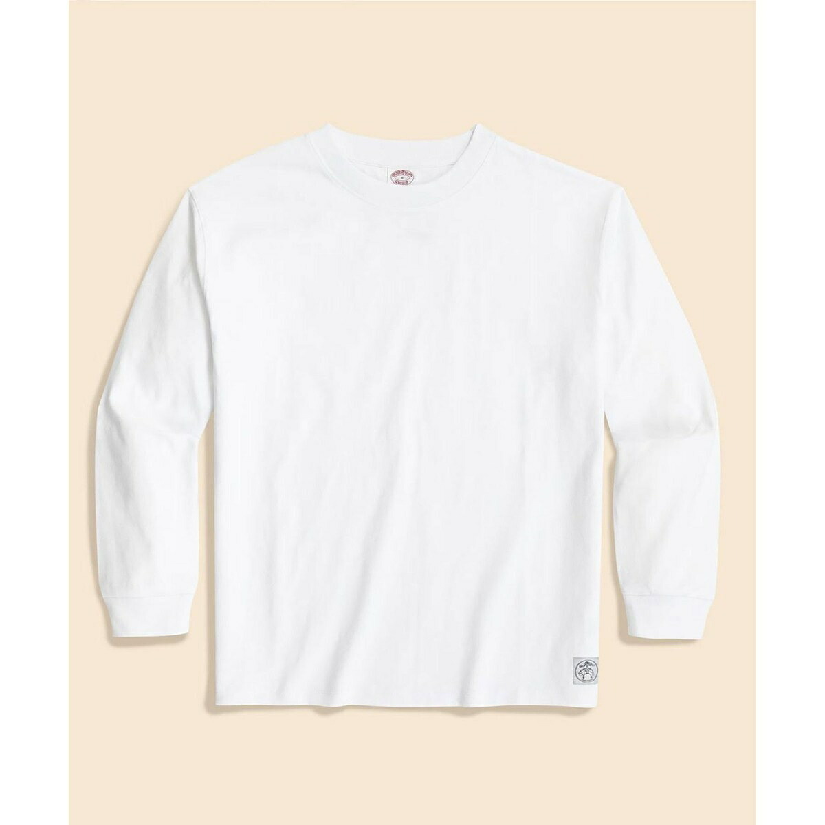 USAコットンジャージー　ヘビーウェイト　GFロゴラベル　ロングスリーブ　Tシャツ／ブルックスブラザーズ（Brooks Brothers）｜丸井（マルイ）店