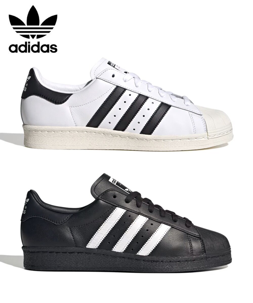 楽天市場】adidas SUPERSTAR 82 CORE BLACK/FTWR WHITE/CORE BLACK