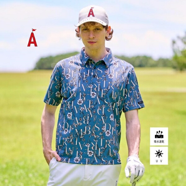 【吸水速乾UVカット】ボタニカルポロシャツ/アダバットストリーム(ADABAT STREAM)|丸井(マルイ)店