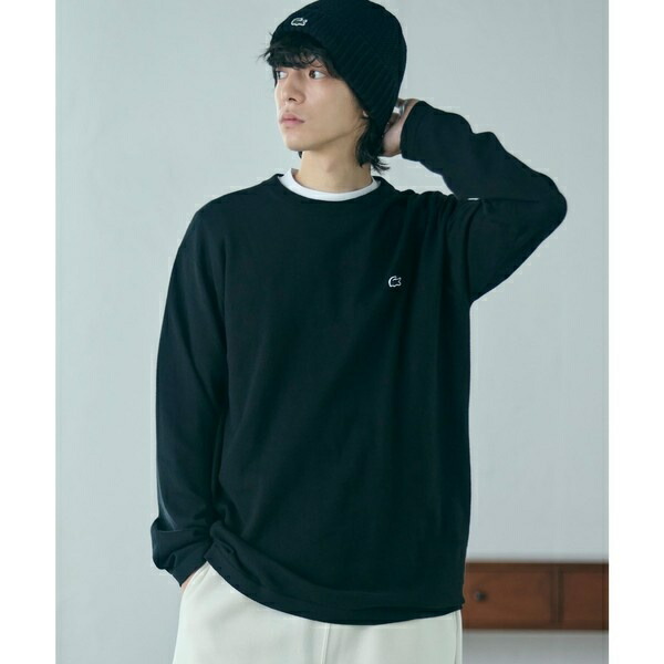 サスティナブルニットTシャツ／ラコステ（LACOSTE）