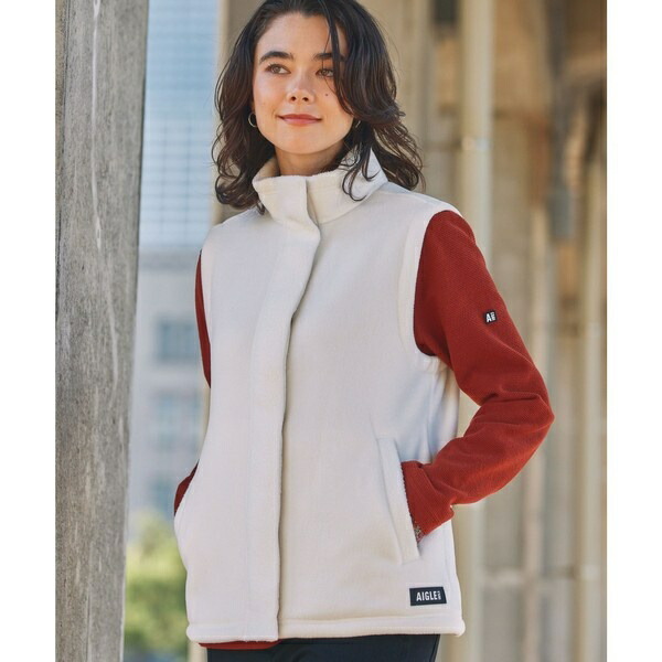 ポーラテック ノースリーブベスト／エーグル（AIGLE）