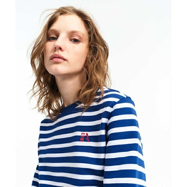 UVカット フレンチテリーボーダースウェット/エーグル(AIGLE)|丸井(マルイ)店
