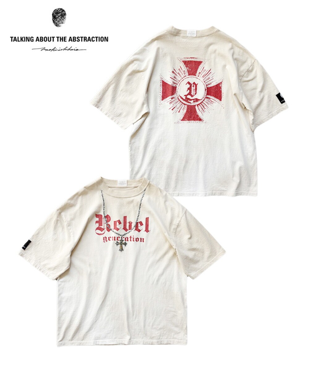 【TALKING ABOUT THE ABSTRACTION】CROSS NECKLACE TEE／スタイライズ（STYLISE）