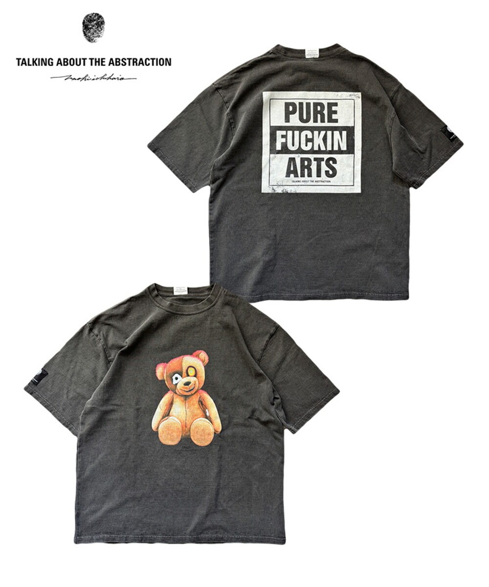 【TALKING ABOUT THE ABSTRACTION】CRAZY BEAR TEE/スタイライズ(STYLISE)
