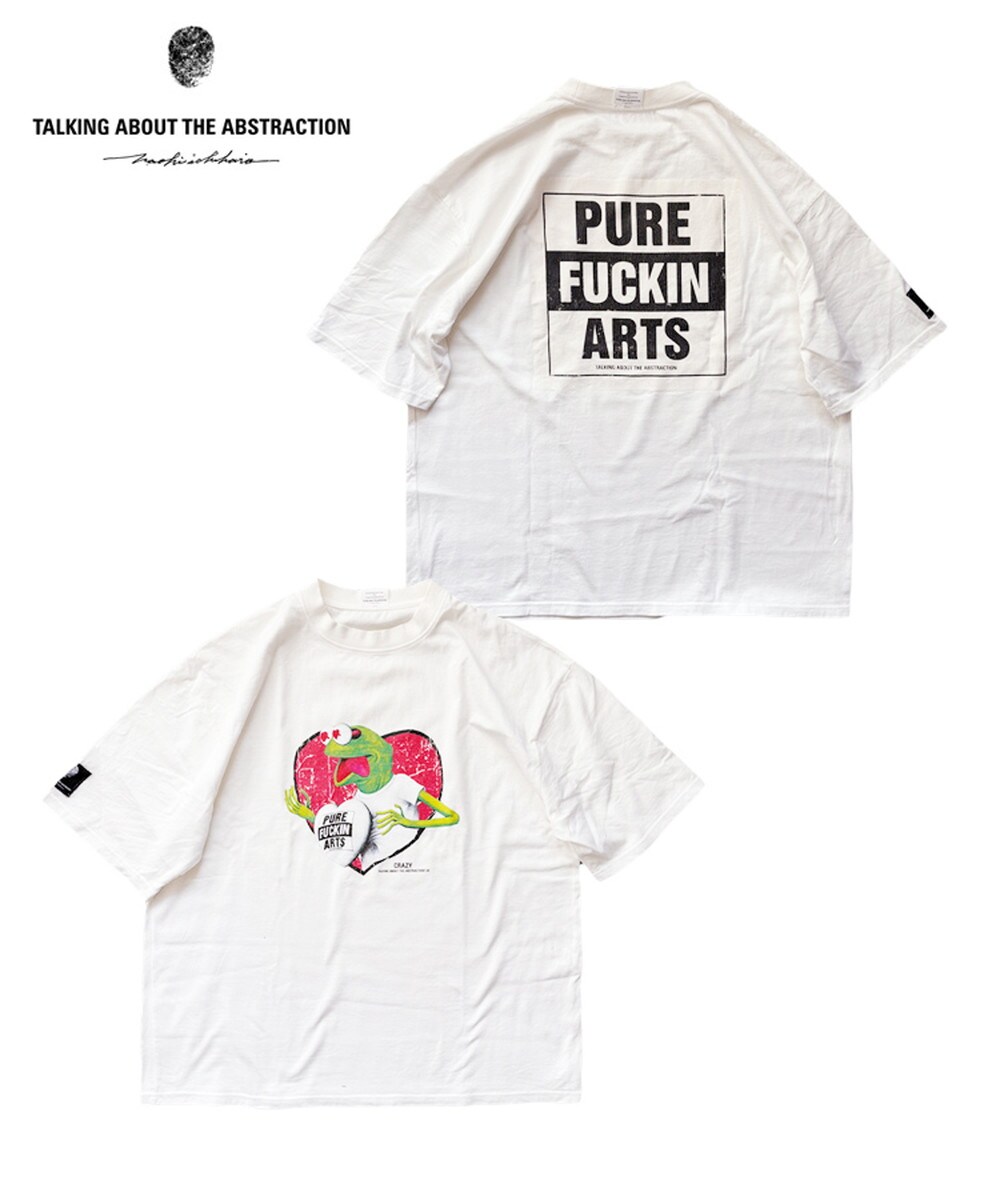 【TALKING ABOUT THE ABSTRACTION】CRAZY FLOG TEE／スタイライズ（STYLISE）