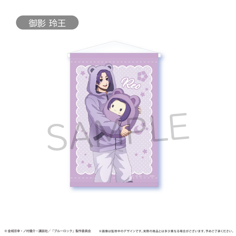 楽天市場】ブルーロック 120cmタペストリー 描き下ろし 御影玲王 : O