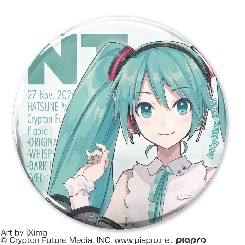 Ｄr.ガウス×初音ミク　56ｍｍ缶バッジ　おむたつ先生描き下ろしイラスト使用 楽天市場】初音ミク 缶バッジ 56mm【初音ミク】缶バッジ Dr