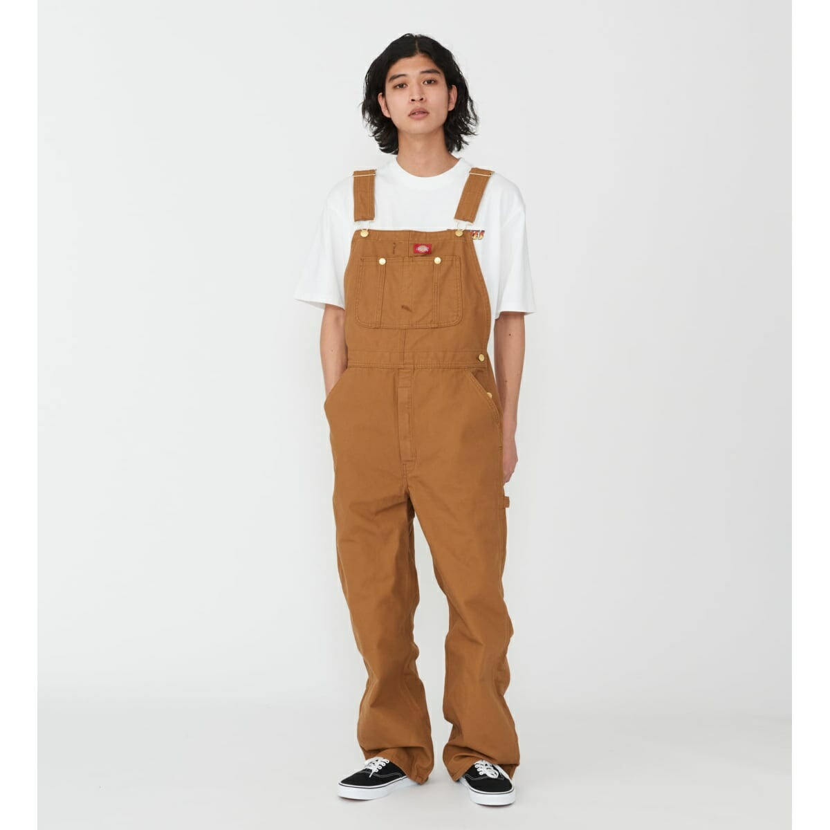 ダックキャンバス リブオーバーオール／ディッキーズ（Dickies）