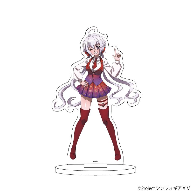 戦姫絶唱シンフォギアXV アクリルクロック 雪音クリス Amazon | 戦姫絶唱シンフォギアXV 15 雪音クリス 祈りver.[描き