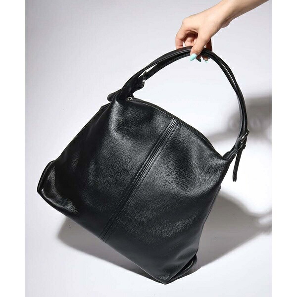 台形カウレザートートバッグ／MK ミッシェルクラン バッグ（MK MICHEL KLEIN BAG） 14,823円