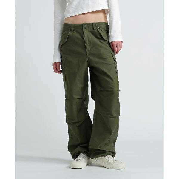 《WOMAN／直営店押さえる》NYLON／COTTON M-65 FATIGUE PANTS／ナイロンコ／アヴィレックス（AVIREX）