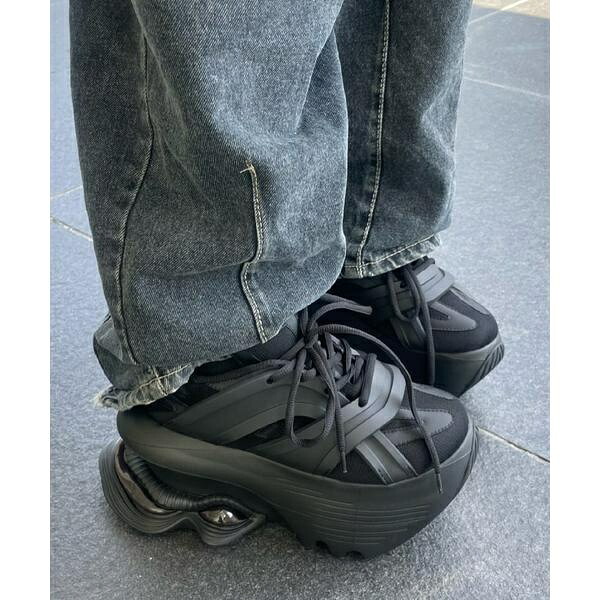 grounds／グラウンズ／JOG VISION FLUX CROSS BLACK／ロイヤルフラッシュ（ROYAL FLASH）
