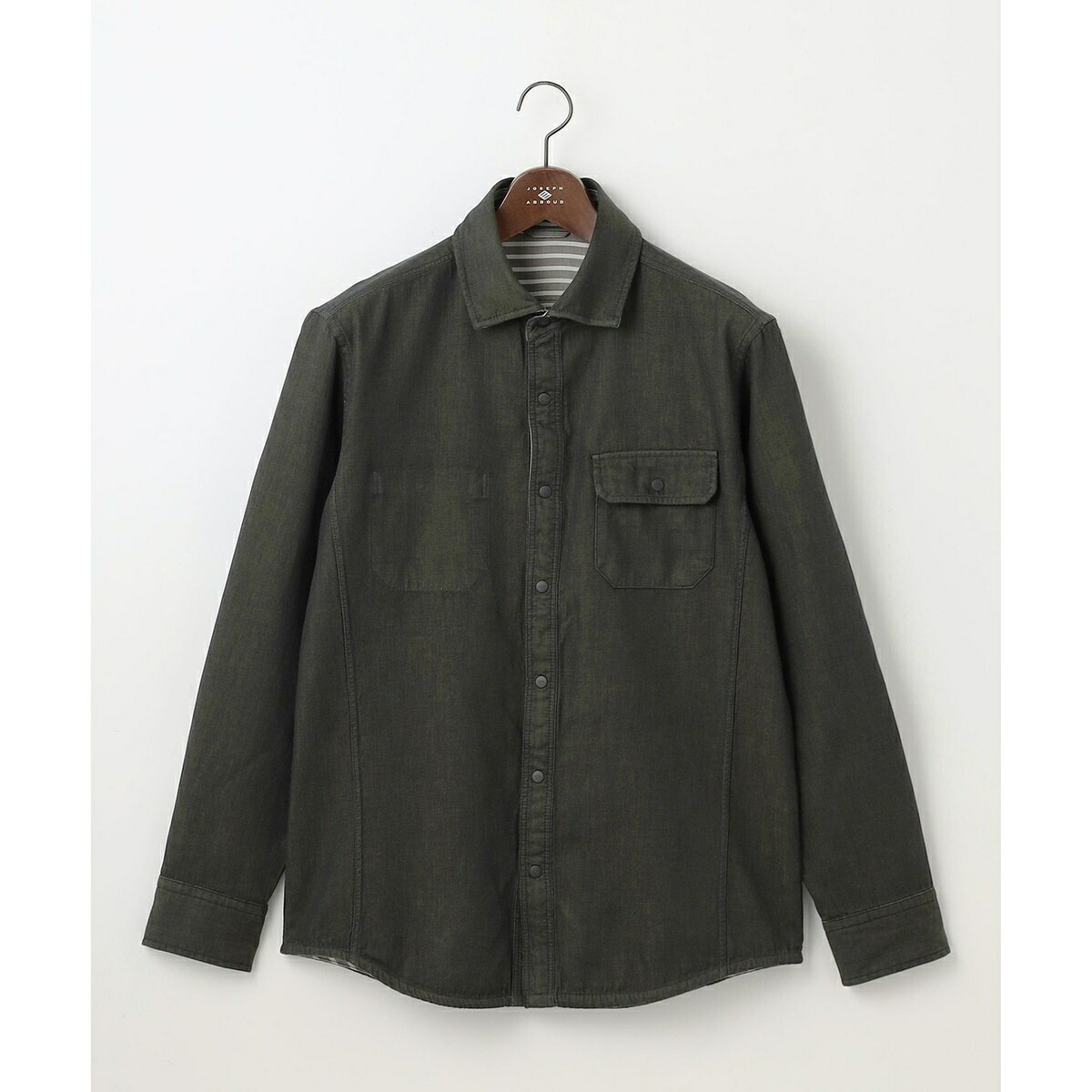 【2WAY・25AW】リバーシブルシャツ／ジョセフアブード（JOSEPH ABBOUD）