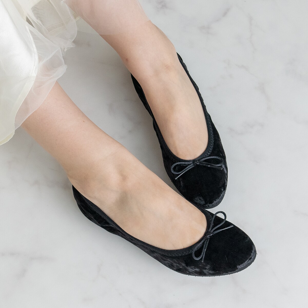 25秋冬新作◆Bridget Birkin◆1.3cmヒール◆ラウンドデイリーバレエシューズ／ブリジット バーキン（Bridget Birkin）