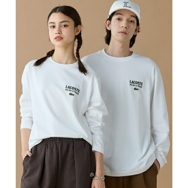 Jeu Set et Matchロング捩りプルオーバー／ラコステ（LACOSTE）