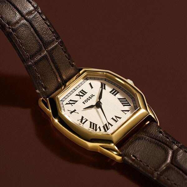 フォッシル 腕時計 レディース アナログ レザー ES5426／フォッシル（FOSSIL）