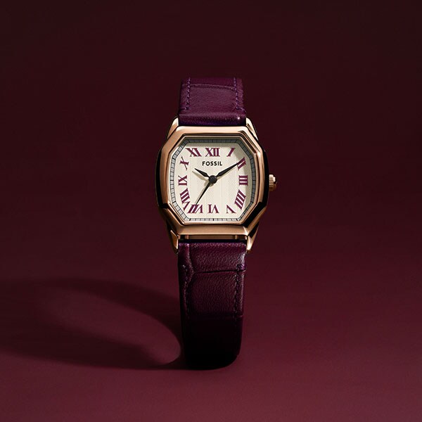 フォッシル 腕時計 レディース アナログ レザー ES5428／フォッシル（FOSSIL）