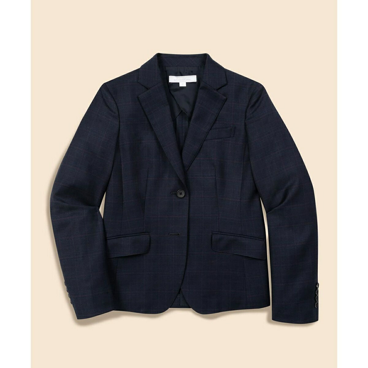 ウール　グレンチェック　シングル２ボタンジャケット セレモニー／ブルックスブラザーズ（Brooks Brothers）