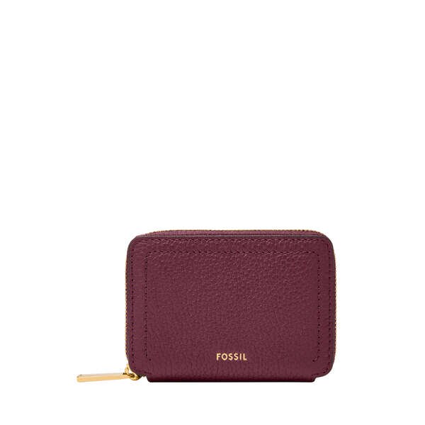 フォッシル カード入れ レディース レザー パープル SL10045649／フォッシル（FOSSIL）