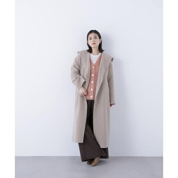 楽天市場】毎日に“ちょうどいい”カシミヤ混コート／ナチュラル