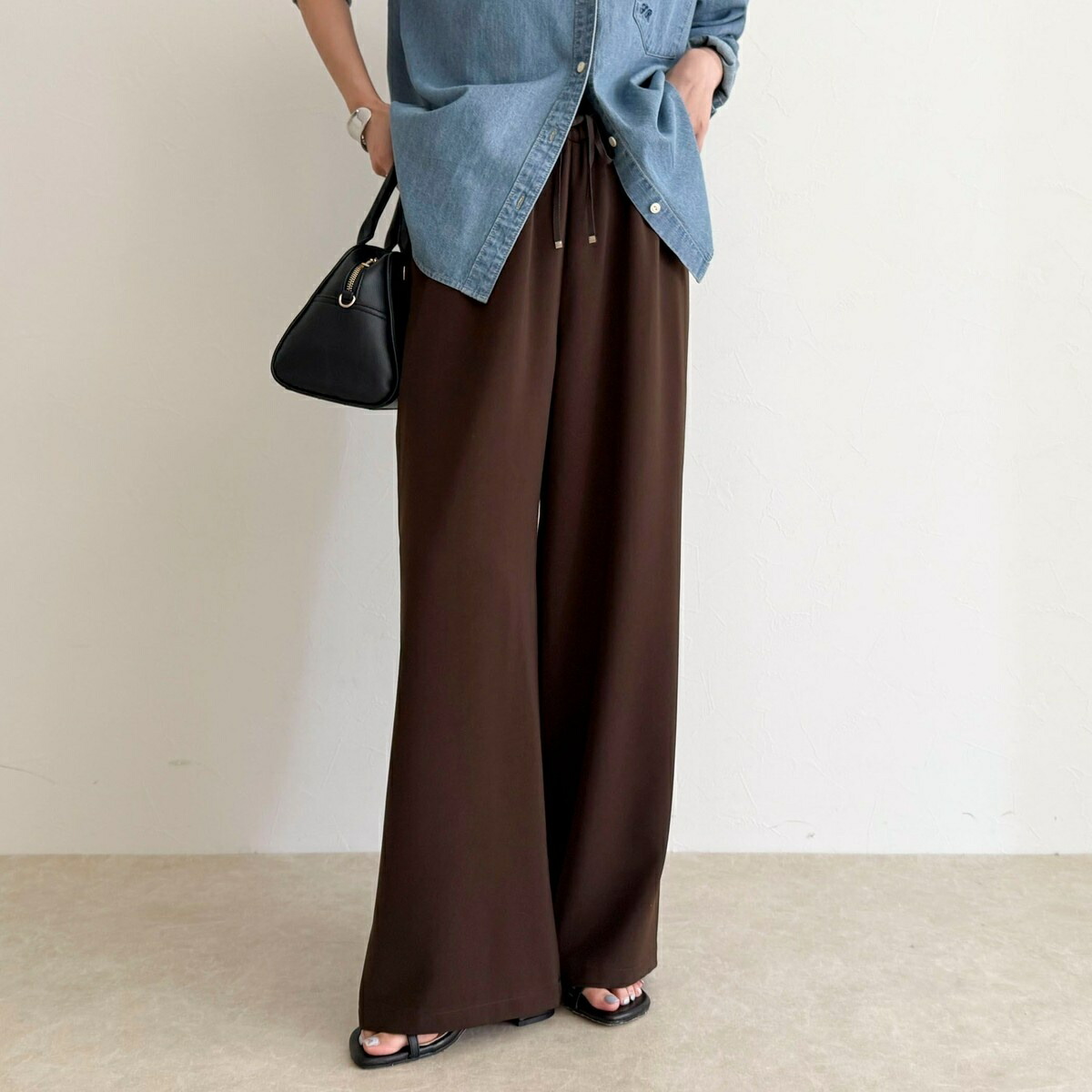 楽天市場】コクーンギャザーパンツ／フレディエミュ（fredy emue