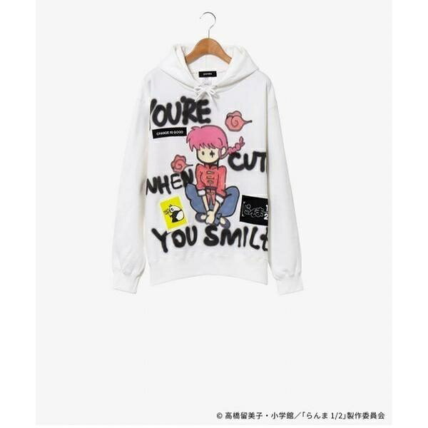 らんま1／2 Paint Hoodie ／ らんま／ロイヤルフラッシュ（ROYAL FLASH）
