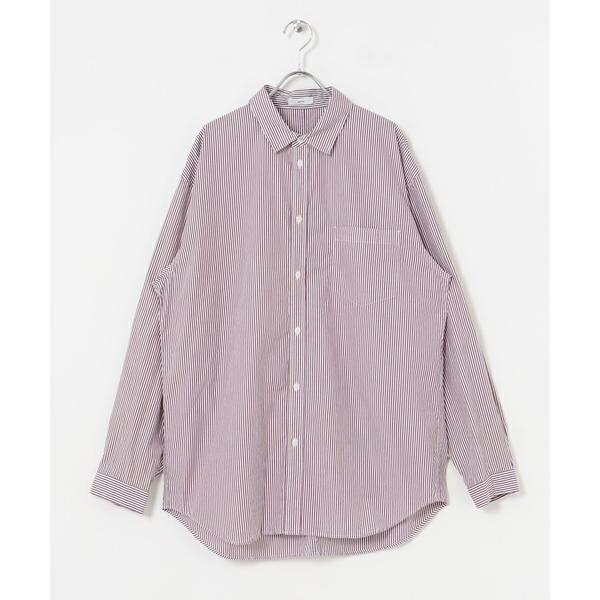 ATON GIZA STRIPE WASHED SHIRTS/アーバンリサーチ(URBAN RESEARCH)|丸井(マルイ)店