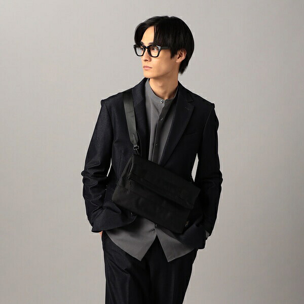 【２WAY】CORDURA(R)ナイロンクラッチバッグ／コムサ・メン（COMME CA MEN）