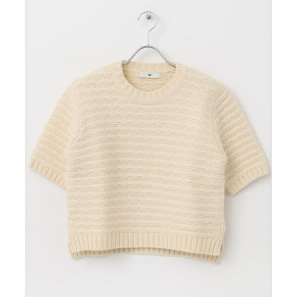 le　TEXTURED KNIT SHORT-SLEEVE／アーバンリサーチ ロッソ（URBAN RESEARCH ROSSO）