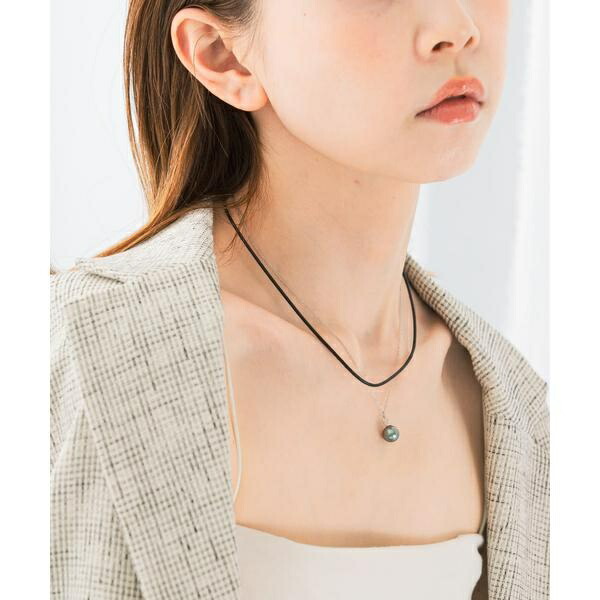Favorible　Black Pearl Combi Necklace／アーバンリサーチ ロッソ（URBAN RESEARCH ROSSO）