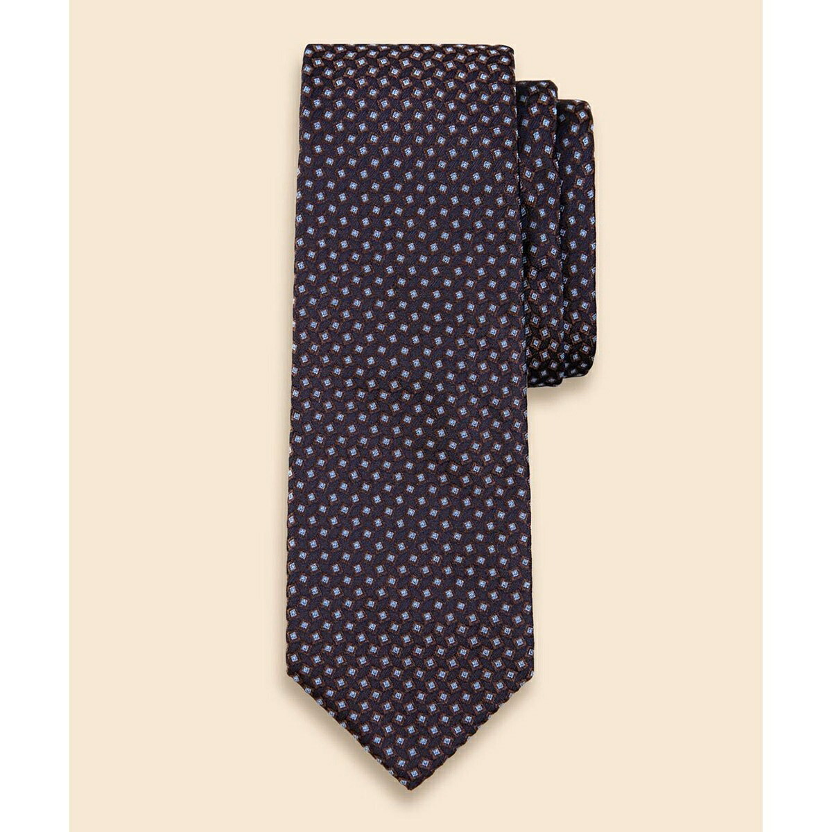 シルク　トーナルスクエア　ジャカードタイ セレモニー／ブルックスブラザーズ（Brooks Brothers）