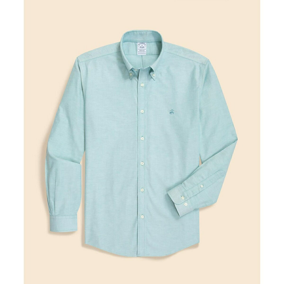 ストレッチオックスフォード　GFロゴ　シーズナルカラー　カジュアルシャツ　Regular Fit／ブルックスブラザーズ（Brooks Brothers）