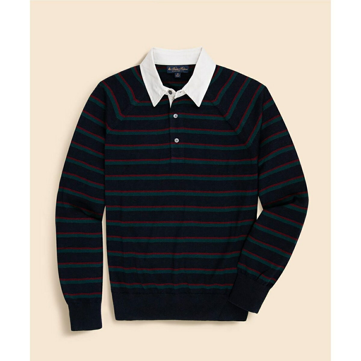 メリノウール　ラグランスリーブ　ラグビーセーター／ブルックスブラザーズ（Brooks Brothers） 21,021円