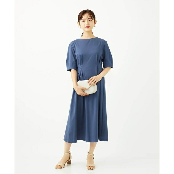 ［小さいサイズ］ストレッチカットワンピース／ミッシェルクラン（MICHEL KLEIN）｜丸井（マルイ）店