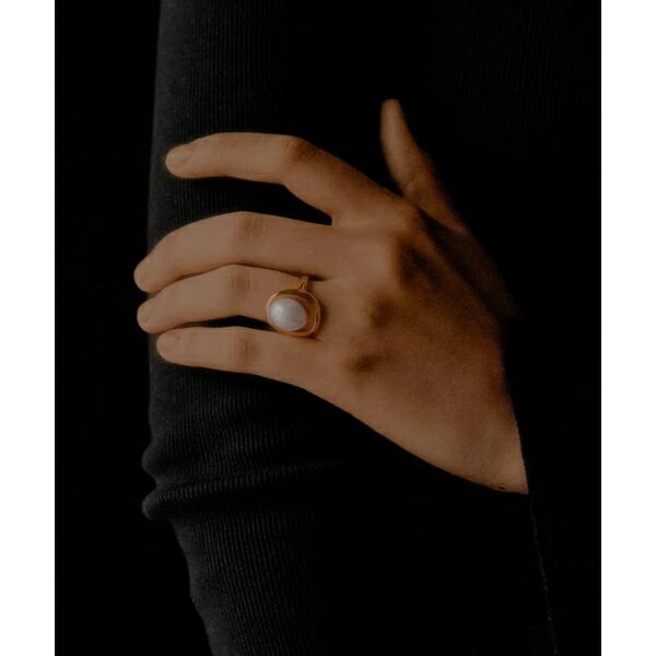 SMELLY so’　pearl round ring／スメリー（SMELLY）