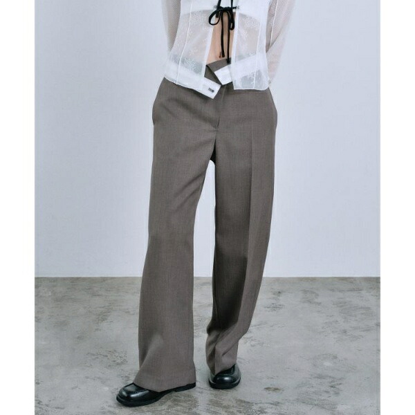 turn up chic trousers／コードエー（CODE A）