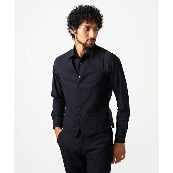 【セットアップ】小紋柄ベスト／ミッシェルクランオム（MICHEL KLEIN HOMME）