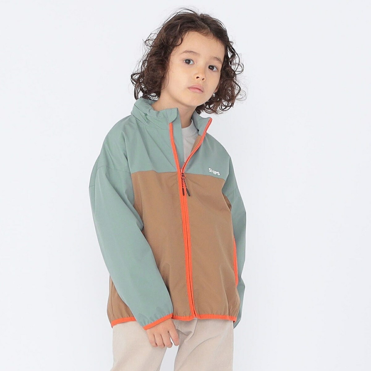 SHIPS KIDS:100～130cm / 〈撥水/洗濯機可能〉ライト マウンテンパーカ／シップス（SHIPS）