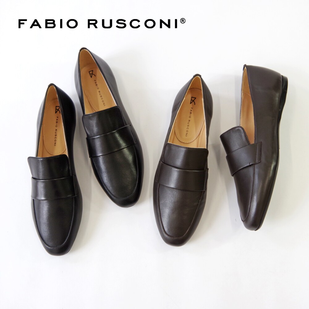 クラシックフラットローファー 3170／ファビオ ルスコーニ（FABIO RUSCONI） 靴-ローファー