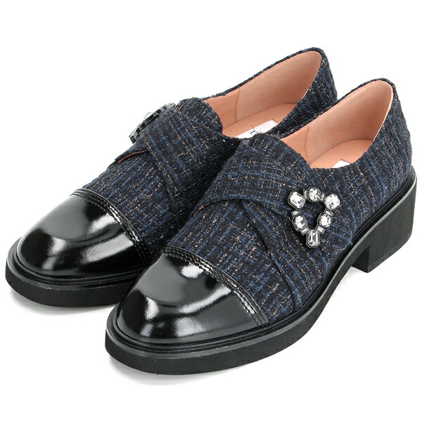 ビジューモチーフモンクストラップシューズ／ランバン オン ブルー（LANVIN en Bleu）