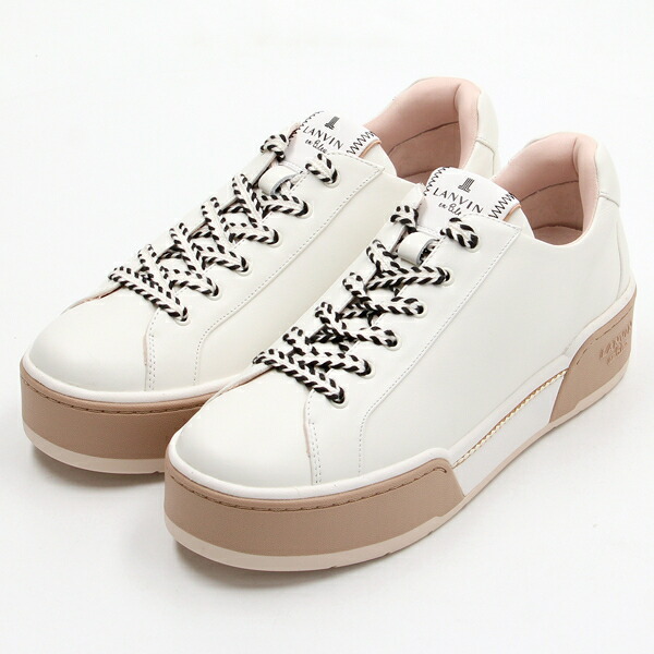 厚底レースアップスニーカー／ランバン オン 青碧（LANVIN en Bleu）