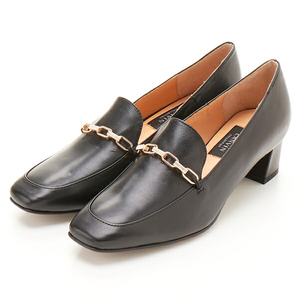 チェーンモチーフスクエアトゥパンプス／ランバン コレクション（LANVIN COLLECTION）