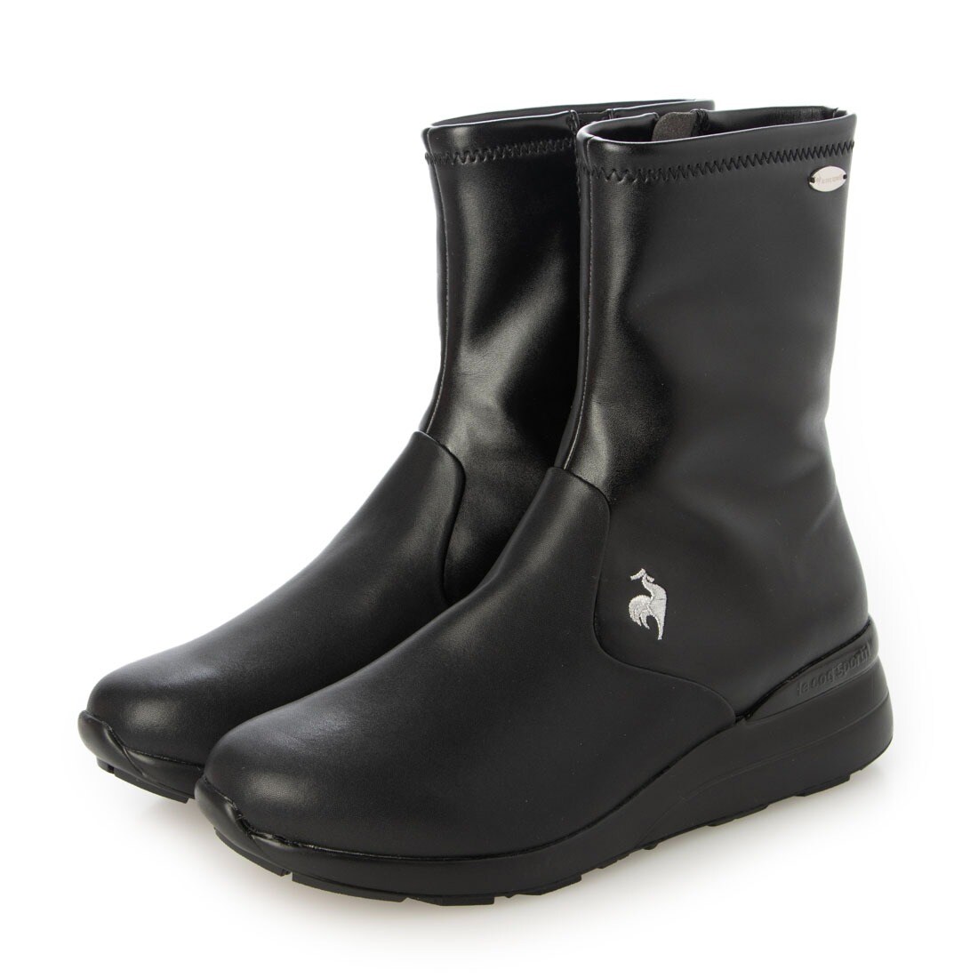 【雨水相応う】ヒールアップミドル丈ブーツ（LCS アンジェ II LG）／ルコック スポルティフ（lecoq sportif）