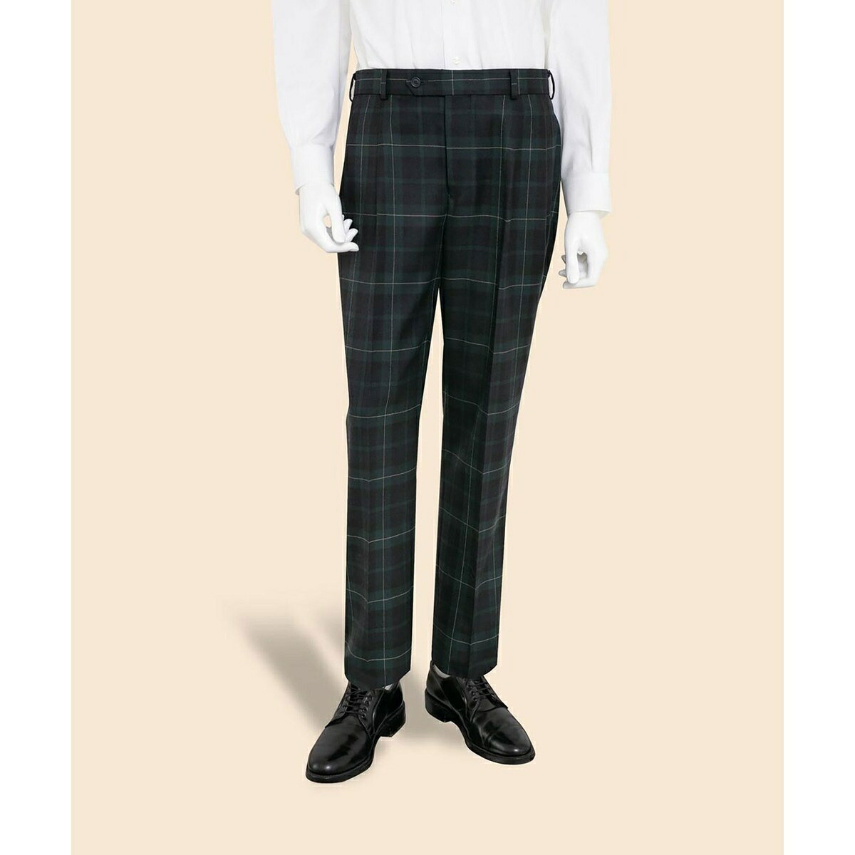 ウールツイル　ブラックウォッチ　プリーテッド　トラウザーズ　Traditional セレモニー／ブルックスブラザーズ（Brooks Brothers）