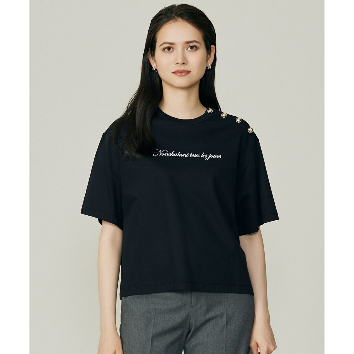 【カタログ掲載】ループバック Tシャツ／自由区（JIYU-KU）